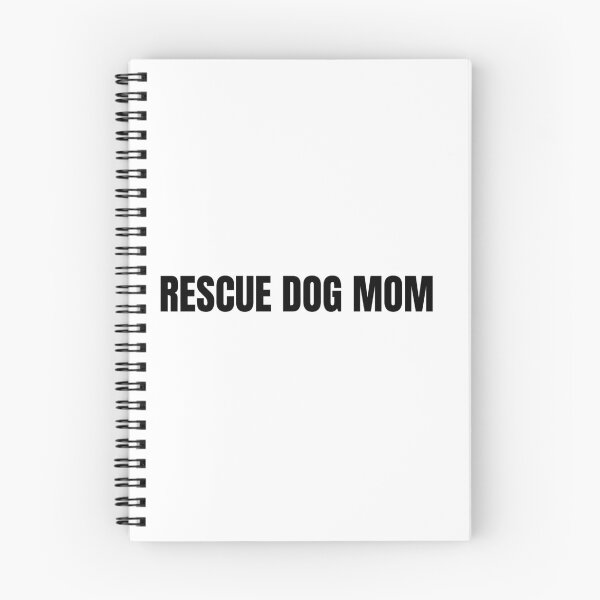 Item preview, Rescue Dog Mom Typography Design designed and sold by ModernMoodCo.