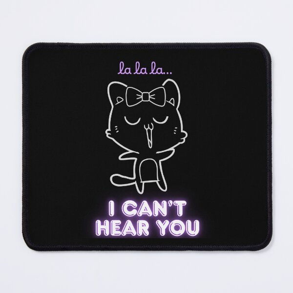 Item preview, I can’t hear you cat designed and sold by Serce w tej sztuce.