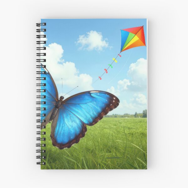 Item preview, Morpho Butterfly Flying a Kite designed and sold by Maria Dryfhout.