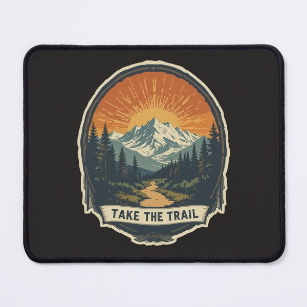 Item preview, Take the Trail: Vintage Mountain Adventure designed and sold by Endless7Art.