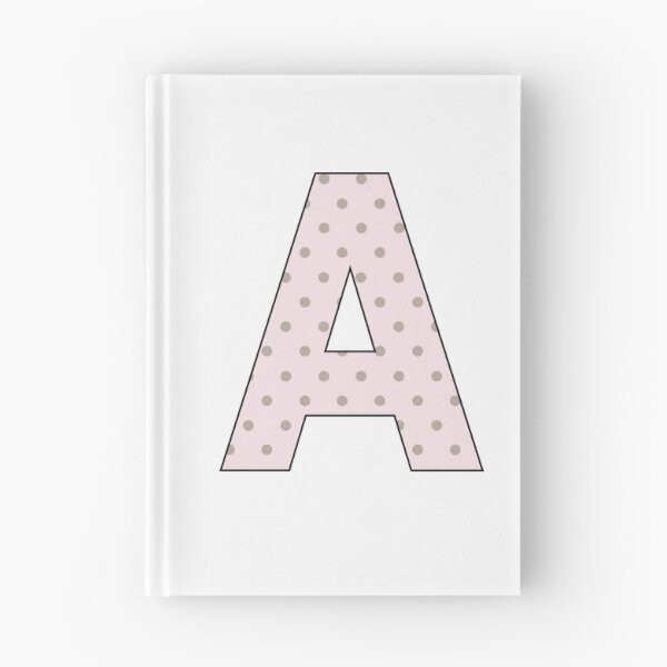 Item preview, Letter A Pink Polka Dot designed and sold by tillyy13.