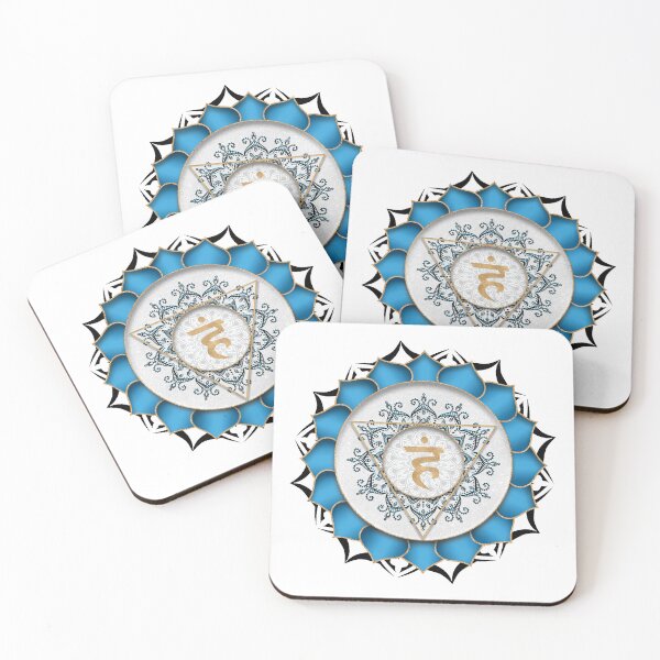 Item preview, Throat Chakra Symbol Communication Energy Design designed and sold by TeeGals.