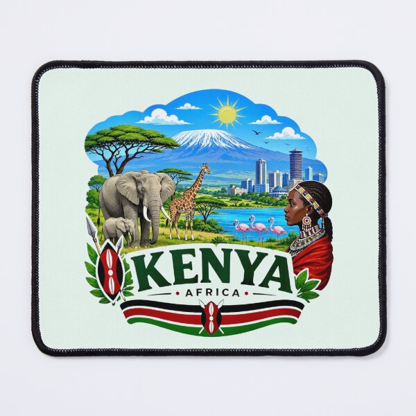 Item preview, Kenya, Africa Safari Wildlife designed and sold by Myra365Art.