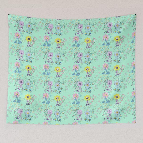 Item preview, Cute cartoon flowers in fresh pastel colors designed and sold by AlicinaM.