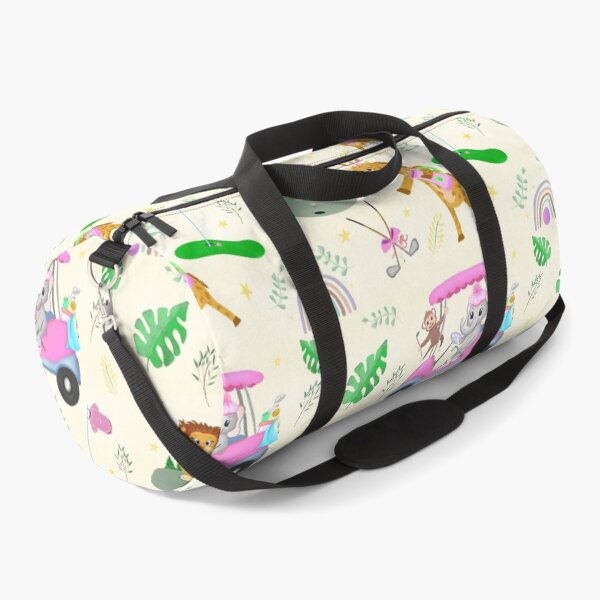 Item preview,  Golf Zoo Animals In Pink Golf Cart Pattern  designed and sold by daphsam.