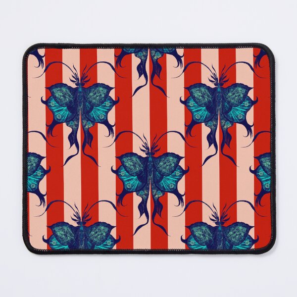 Item preview, Vintage Gothic Butterfly Stripe Pattern designed and sold by VirtuallyCreativ .