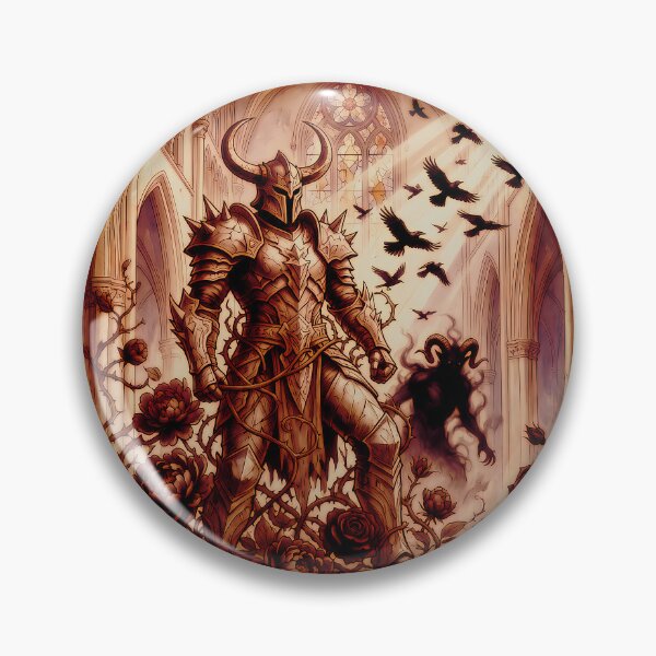 Item preview, Dark Gothic Art &amp; Fine Art Prints (1:1 Square Posters) designed and sold by Cyber-ART-Studio.