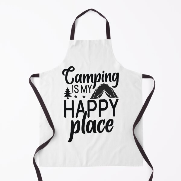 Item preview, Camping Is My Happy Place - Cute Mountain Nature Hiking Outdoor Forest Camper Gift designed and sold by FuzionRaptor.