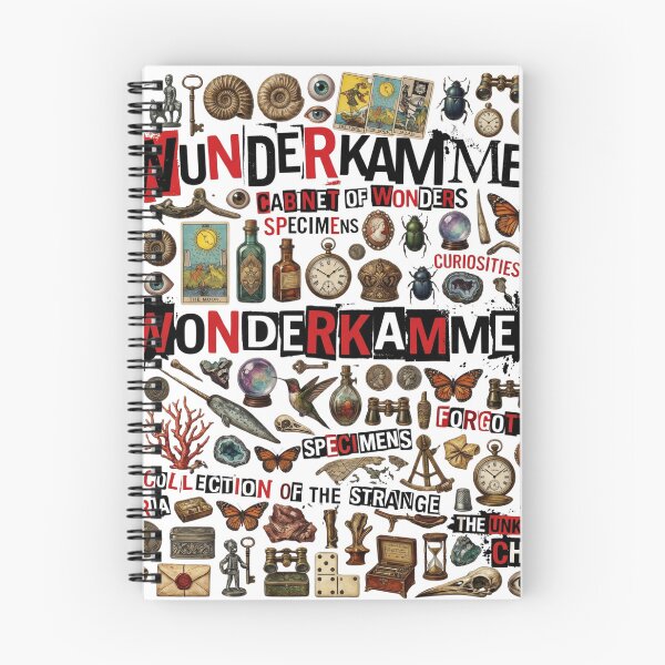Item preview, Wunderkammer Cabinet of Wonders Vintage Collage Art - Collection of the Strange Gothic Decor, Oddities and Curiosities Specimen Print designed and sold by afarkar.