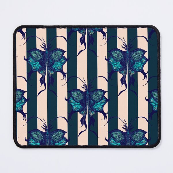 Item preview, Vintage Gothic Butterfly Stripe Pattern designed and sold by VirtuallyCreativ .