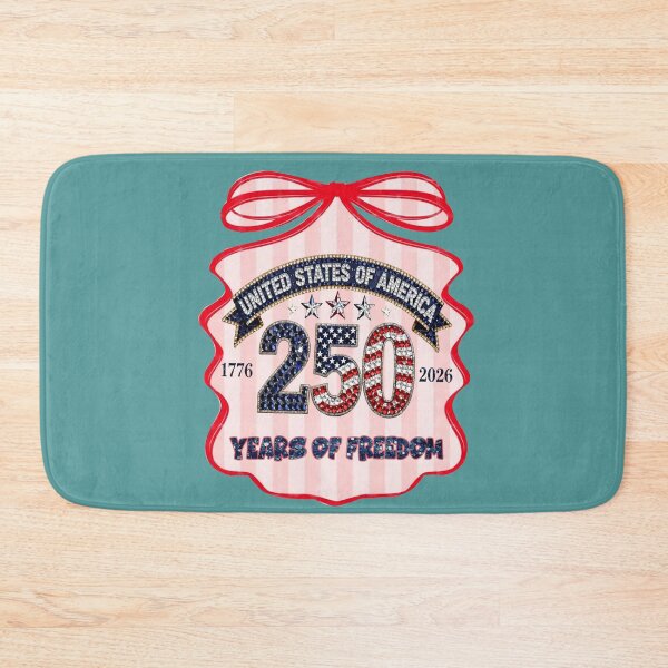 Item preview, 250 years of Freedom Patriotic coquette bow women 4th of July stripe coquette bling designed and sold by Youngkev-arts.