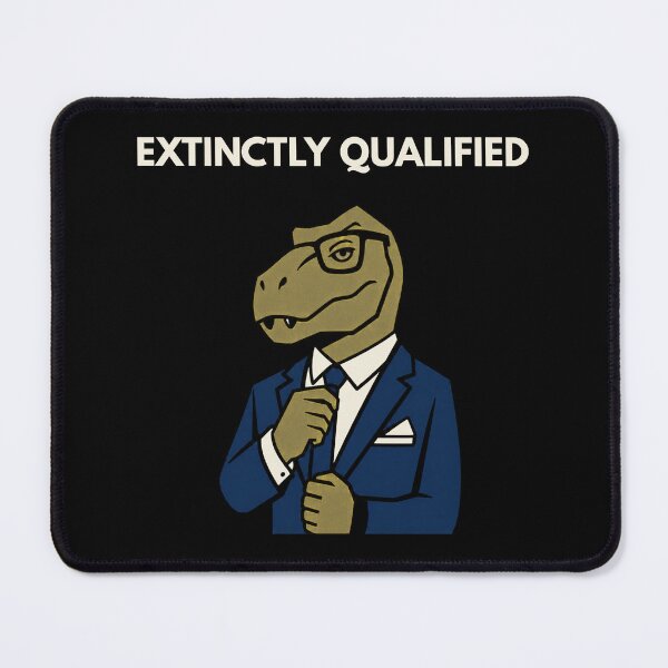 Item preview, Extinctly Qualified Business Dinosaur T Rex designed and sold by Lyfeinsights.