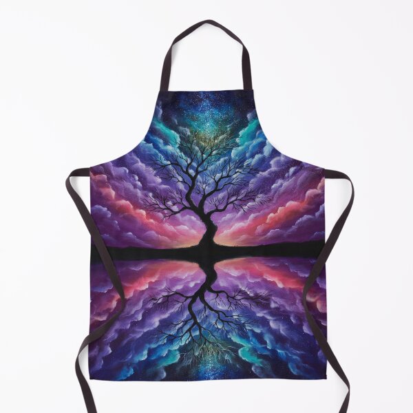 Item preview, Lone Tree Galaxy Sky Art designed and sold by OandSDesigns23.
