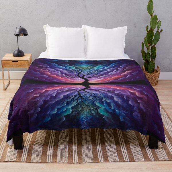 Item preview, Lone Tree Galaxy Sky Art designed and sold by OandSDesigns23.