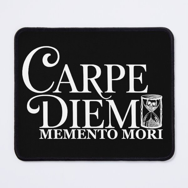 Item preview, Memento Mori - Seize The Day - Latin Phrase Carpe Diem designed and sold by Alexaltay.
