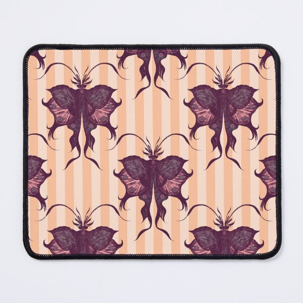 Item preview, Vintage Gothic Butterfly Stripe Pattern designed and sold by VirtuallyCreativ .