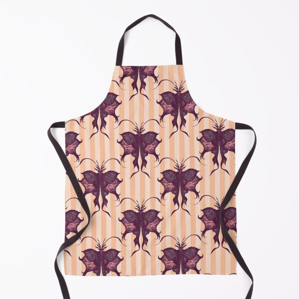 Item preview, Vintage Gothic Butterfly Stripe Pattern designed and sold by VirtuallyCreativ .