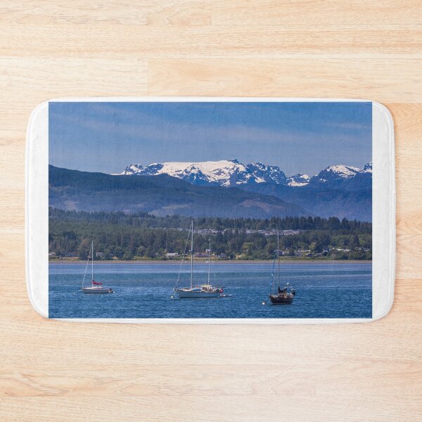 Item preview, Comox Glacier Overlooking Comox Bay Vancouver Island designed and sold by LarsOlofPhoto.
