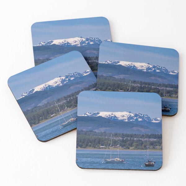 Item preview, Comox Glacier Overlooking Comox Bay Vancouver Island designed and sold by LarsOlofPhoto.