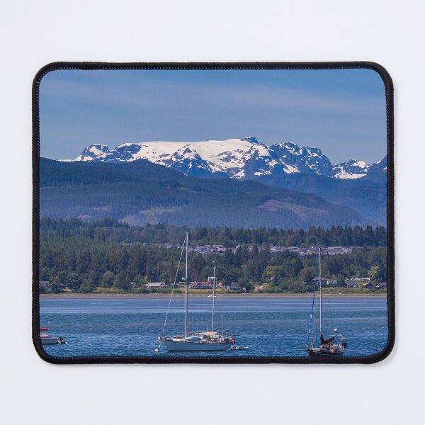 Item preview, Comox Glacier Overlooking Comox Bay Vancouver Island designed and sold by LarsOlofPhoto.