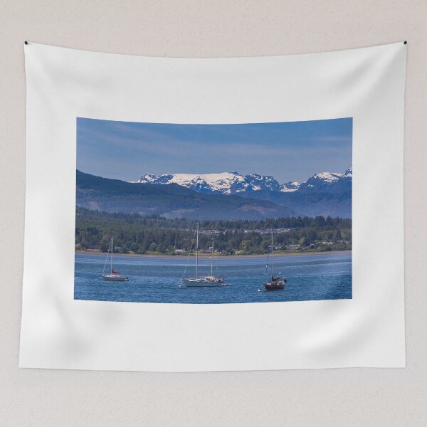 Item preview, Comox Glacier Overlooking Comox Bay Vancouver Island designed and sold by LarsOlofPhoto.
