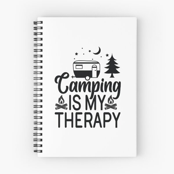 Item preview, Camping Is My Therapy - Cute Mountain Nature Hiking Outdoor Forest Camper Gift designed and sold by FuzionRaptor.