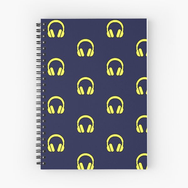 Item preview, Neon Yellow Headphones Minimalist Icon Music designed and sold by AstronautMerch.