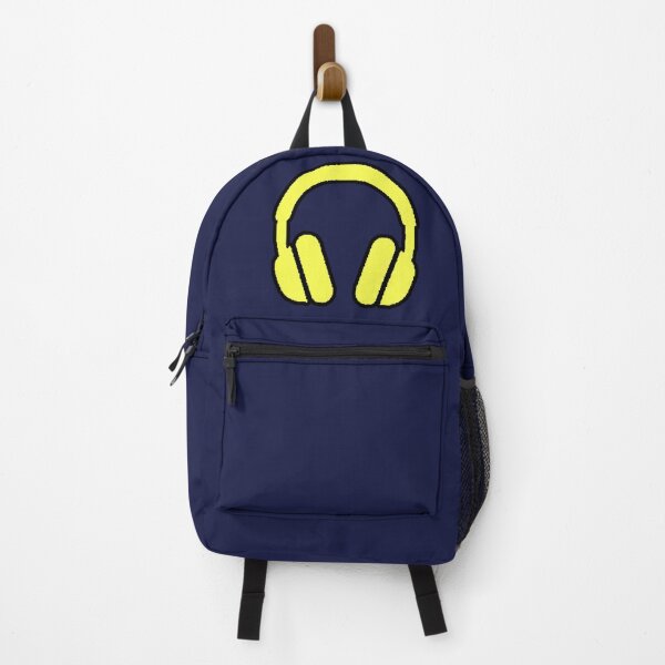 Item preview, Neon Yellow Headphones Minimalist Icon Music designed and sold by AstronautMerch.