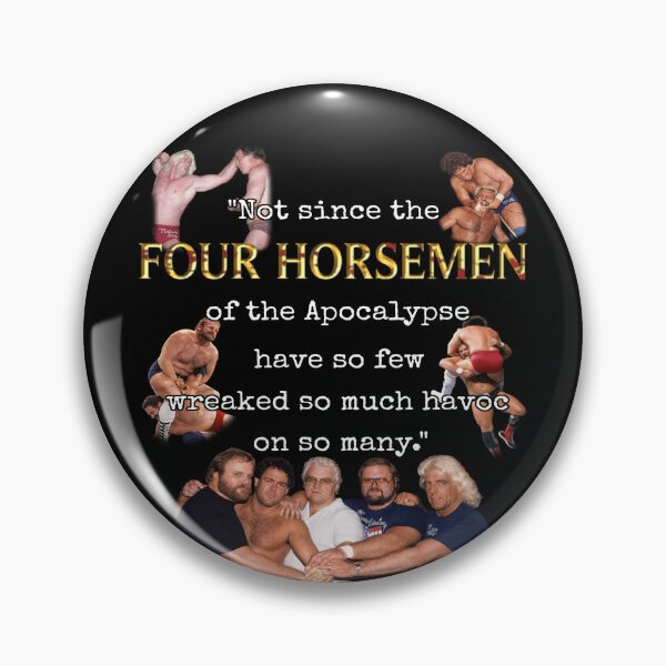 Item preview, Four Horsemen Wreak Havoc designed and sold by handfuloftights.