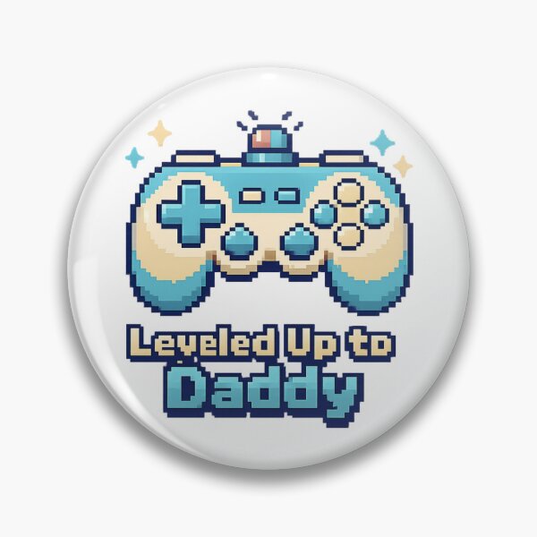 Item preview, Leveled Up to Daddy – Father’s Day  designed and sold by LuveraxArt.