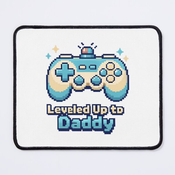 Item preview, Leveled Up to Daddy – Father’s Day  designed and sold by LuveraxArt.