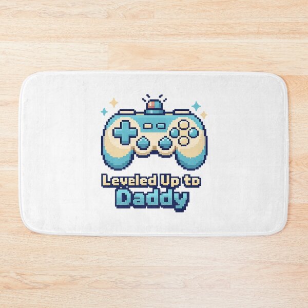 Item preview, Leveled Up to Daddy – Father’s Day  designed and sold by LuveraxArt.