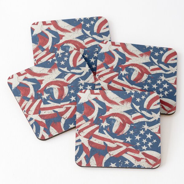 Item preview, Stars and Stripes Mural designed and sold by LibertyForge-Co.