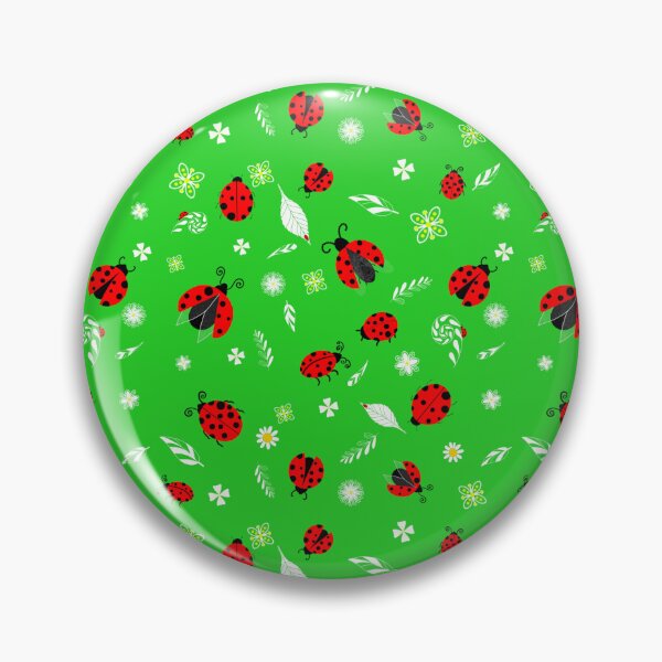 Item preview, Whimsical Ladybug Meadow Pattern designed and sold by daphsam.