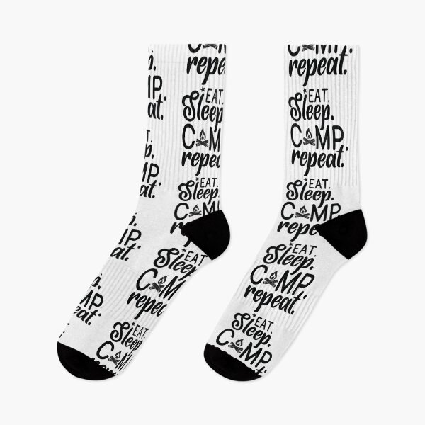 Item preview, Eat Sleep Camp Repeat - Cute Mountain Nature Hiking Outdoor Forest Camper Gift designed and sold by FuzionRaptor.