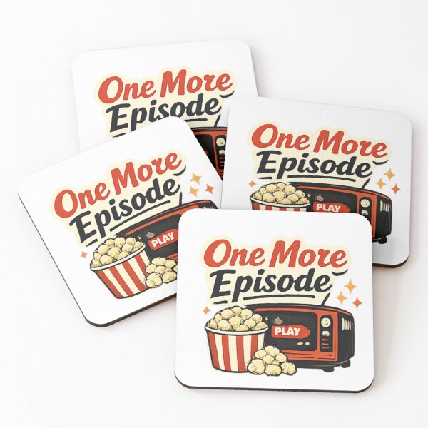 Item preview, One More Episode Cozy Movie Night Design designed and sold by Ramadane_design1.
