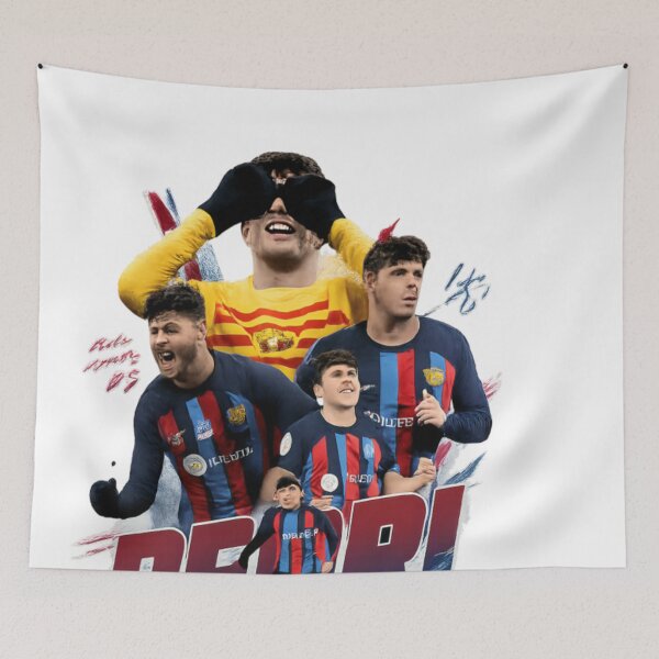 Item preview, Pedri The Midfield Maestro Football Fan Graphic designed and sold by CatLovers Studio.