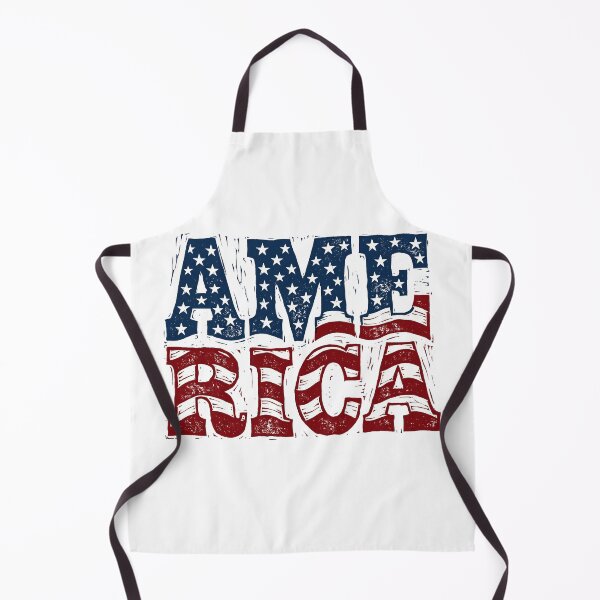 Item preview, Distressed Vintage USA Flag Stacked Text Art designed and sold by Paper Drip.