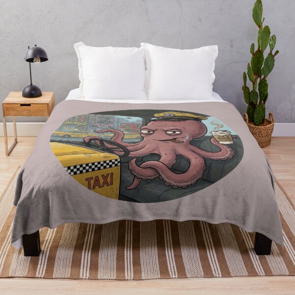 Item preview, Kraken in Retirement – Taxi Mode designed and sold by design-rebell.