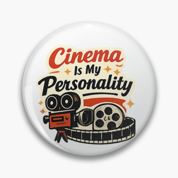 Item preview, Cinema Is My Personality Vintage Film Lover  designed and sold by Ramadane_design1.