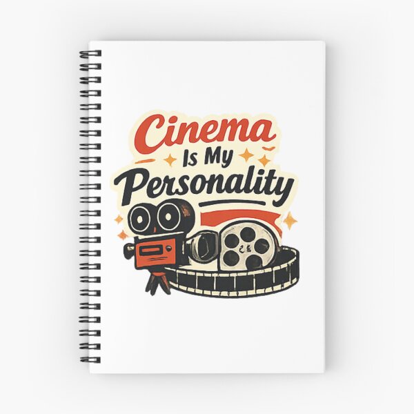 Item preview, Cinema Is My Personality Vintage Film Lover  designed and sold by Ramadane_design1.