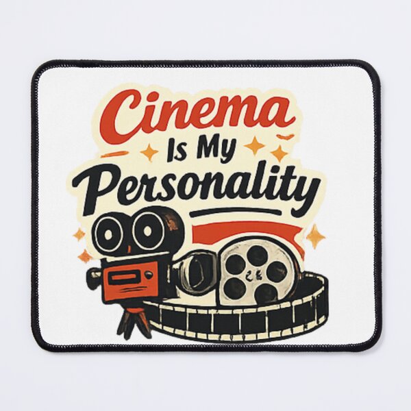 Item preview, Cinema Is My Personality Vintage Film Lover  designed and sold by Ramadane_design1.