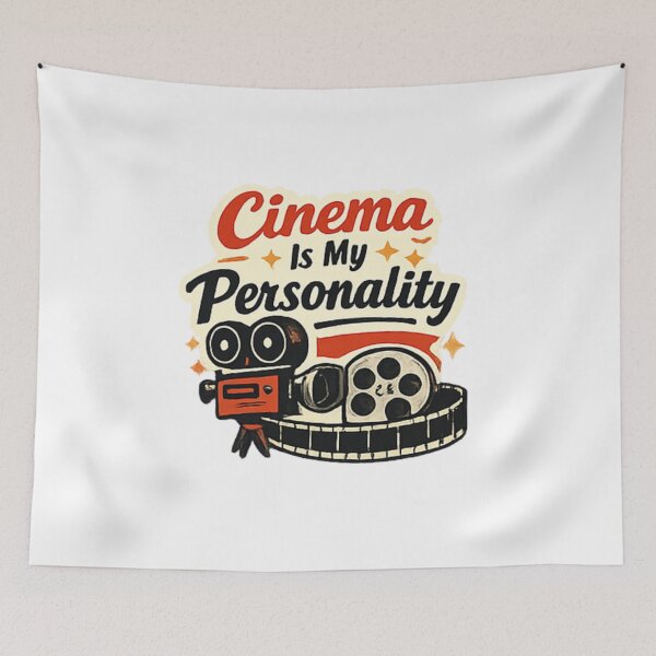Item preview, Cinema Is My Personality Vintage Film Lover  designed and sold by Ramadane_design1.