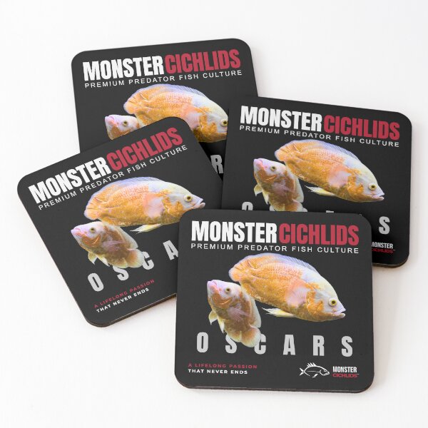 Item preview, Monster Cichlids Oscar Fish Predator Aquarium T-Shirt designed and sold by MonsterCichlidsTV.