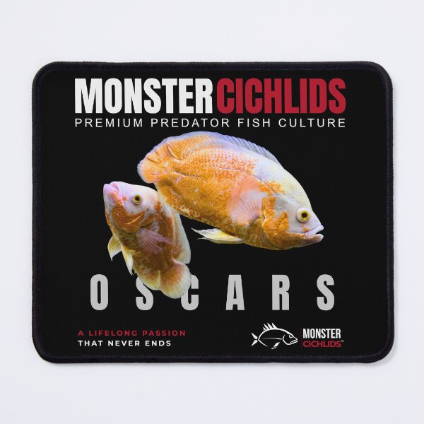 Item preview, Monster Cichlids Oscar Fish Predator Aquarium T-Shirt designed and sold by MonsterCichlidsTV.