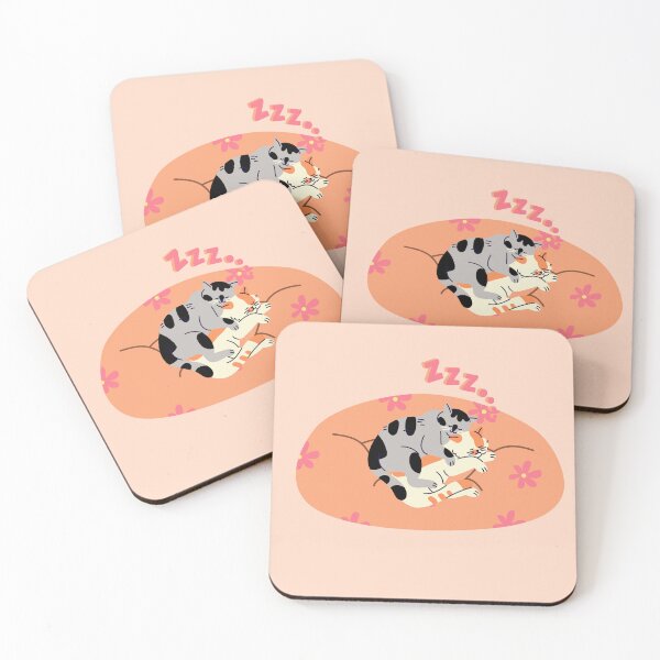 Item preview, Sleepy cats designed and sold by ClaudyNomaly.