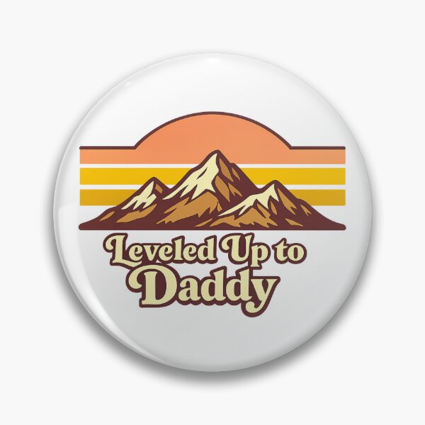 Item preview, Leveled Up to Daddy – Father’s Day  designed and sold by LuveraxArt.