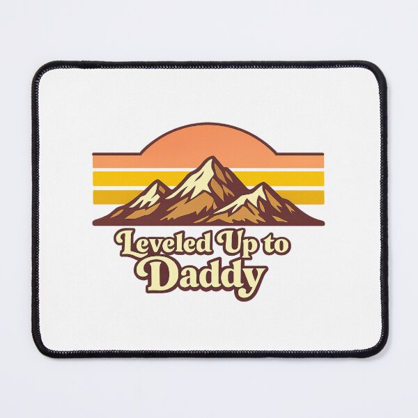 Item preview, Leveled Up to Daddy – Father’s Day  designed and sold by LuveraxArt.