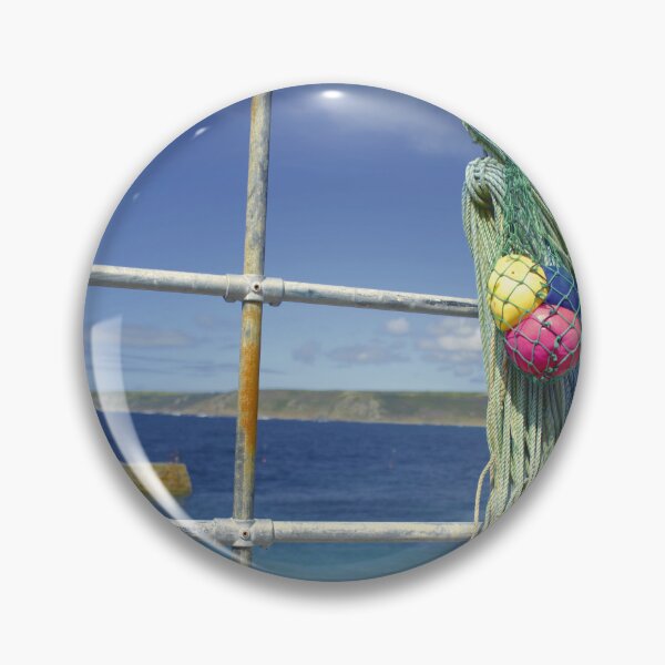 Item preview, Fishing Nets and Floats at Sennen Cove, Cornwall designed and sold by Art-of-darkness.