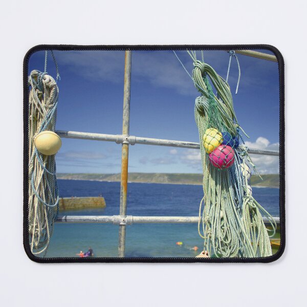 Item preview, Fishing Nets and Floats at Sennen Cove, Cornwall designed and sold by Art-of-darkness.